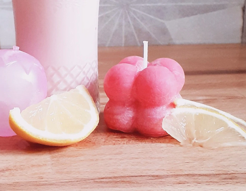 Svíčka z palmového vosku kuličky mini