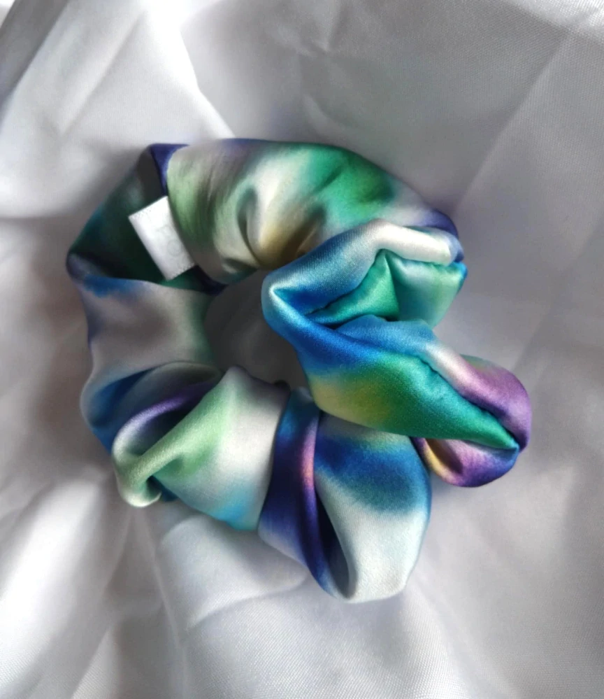 Scrunchie midi vzor 1 duha
