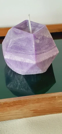Svíčka z palmového vosku diamant