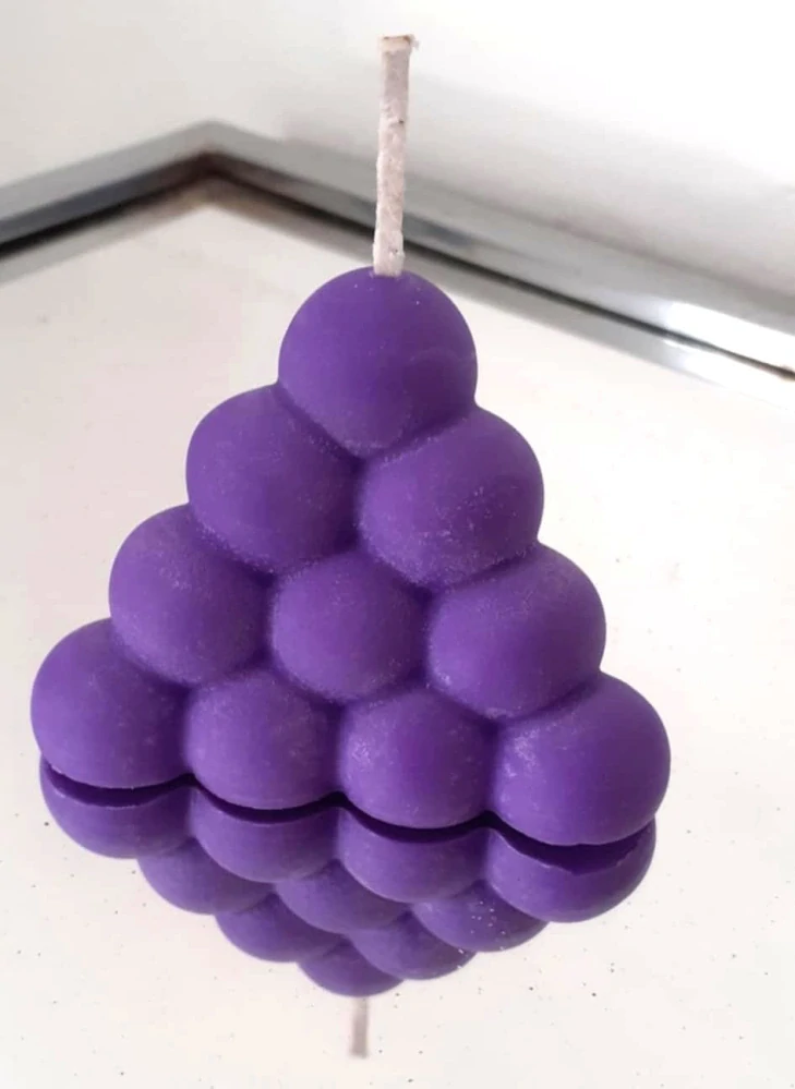 Svíčka ze sójového vosku pyramida